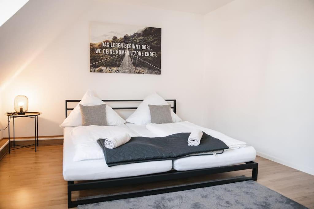 Modernes Apartment 슈바르젠펠트 외부 사진