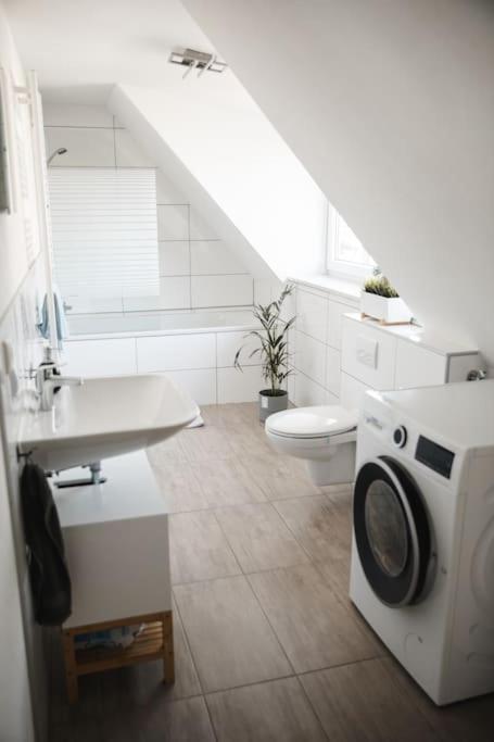 Modernes Apartment 슈바르젠펠트 외부 사진