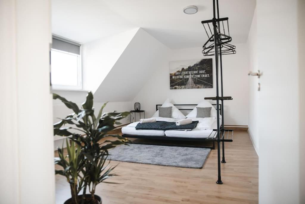 Modernes Apartment 슈바르젠펠트 외부 사진